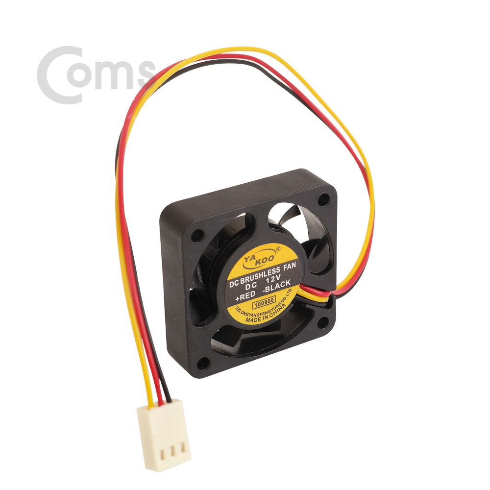Coms 쿨러 40mm / DC 브러시리스 팬 / 3P 전원 / DC12V