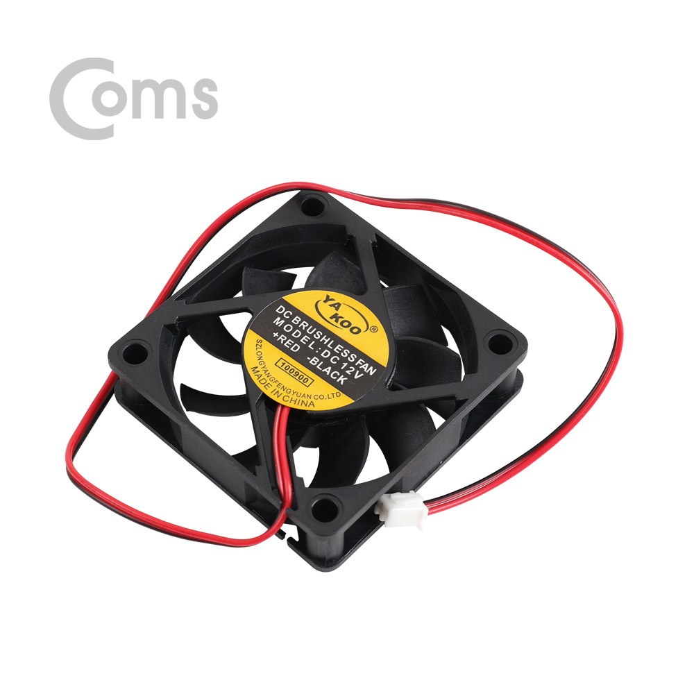 Coms 쿨러 60mm / DC 브러시리스 팬 / 2P 전원 / DC12V