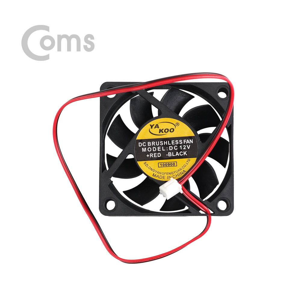 Coms 쿨러 60mm / DC 브러시리스 팬 / 2P 전원 / DC12V