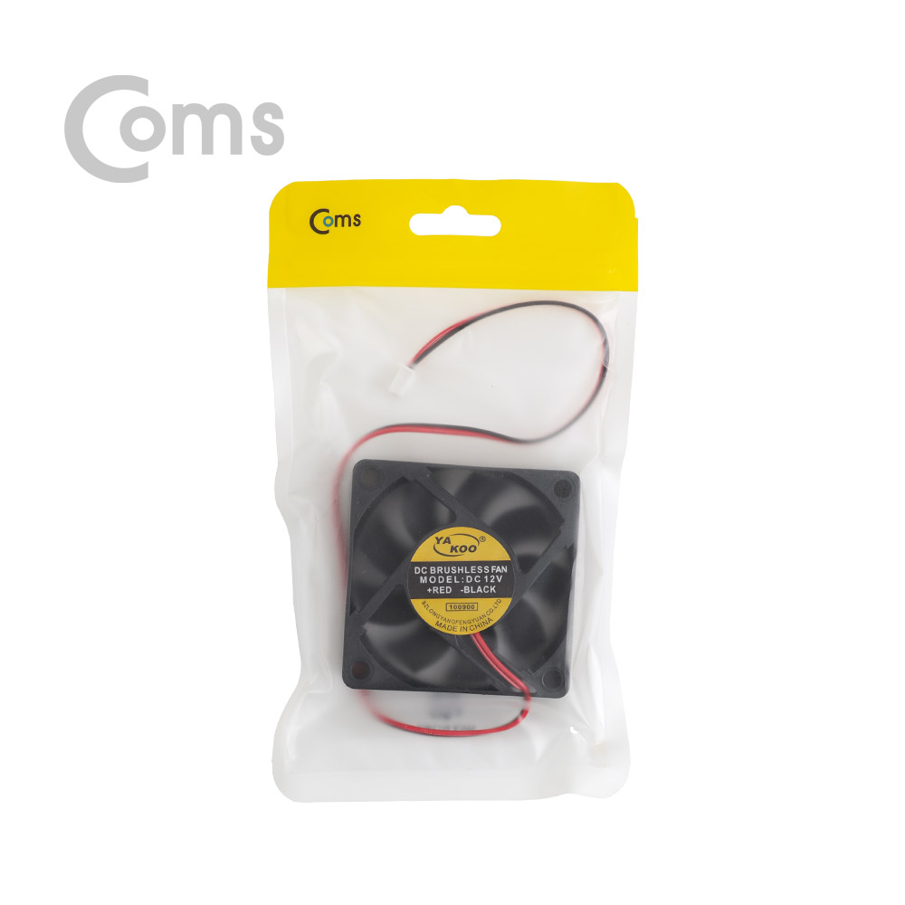 Coms 쿨러 60mm / DC 브러시리스 팬 / 2P 전원 / DC12V