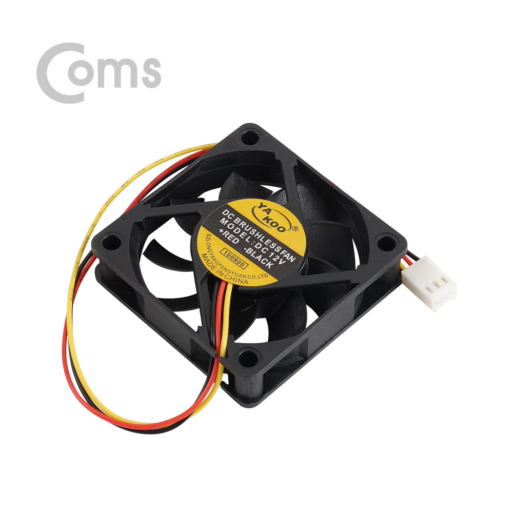 Coms 쿨러 60mm / DC 브러시리스 팬 / 3P 전원 / DC12V