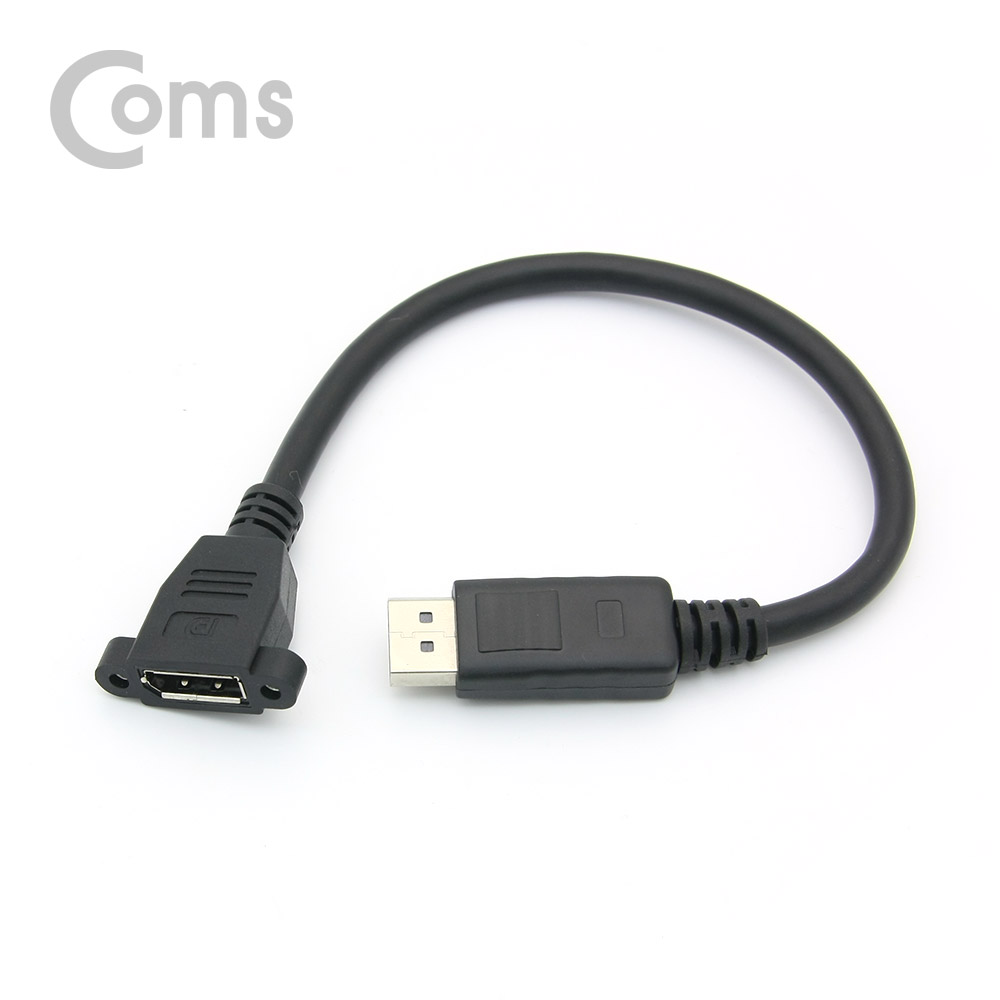 Coms 디스플레이 포트 젠더 연장(M/F), 포트형 30cm/DisplayPort