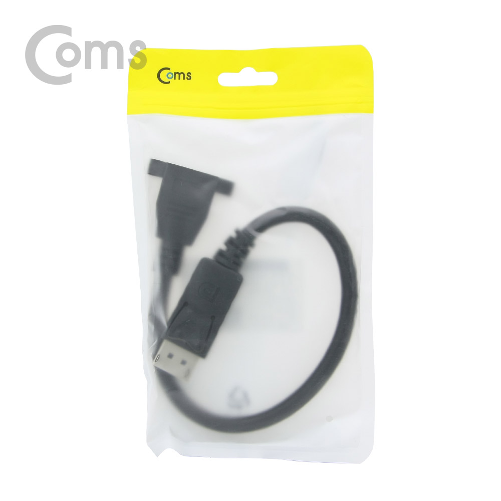 Coms 디스플레이 포트 젠더 연장(M/F), 포트형 30cm/DisplayPort