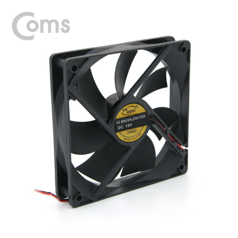 Coms 쿨러 120mm / DC 브러시리스 팬 / 4P 전원 / DC12V