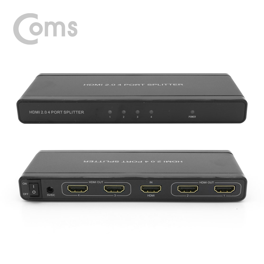 Coms HDMI 분배기(1:4) 4K2K @60Hz