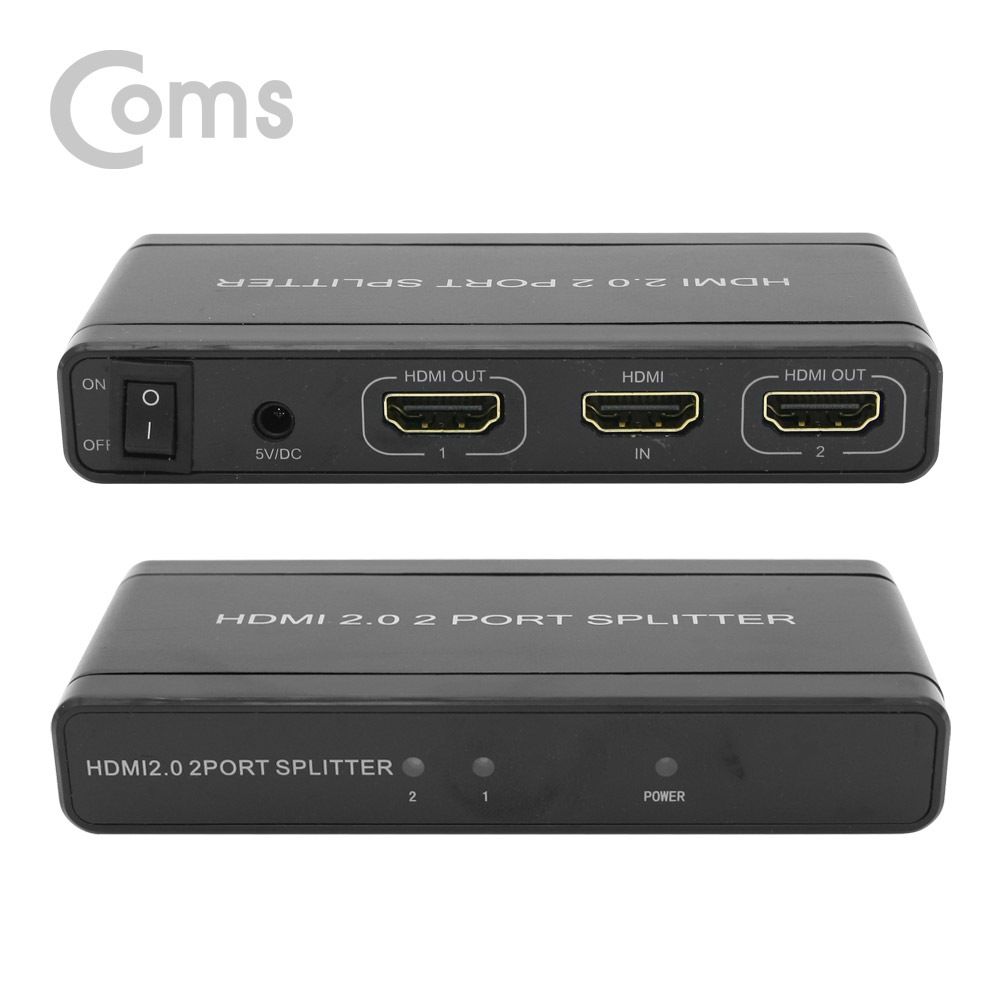 Coms HDMI 분배기(1:2) 4K2K @60Hz
