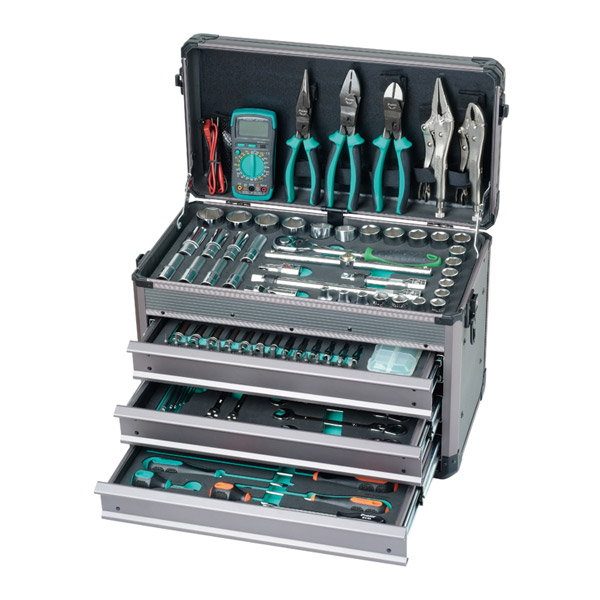 Prokit 소켓 세트(124pcs), 선반 서랍(3 Set)