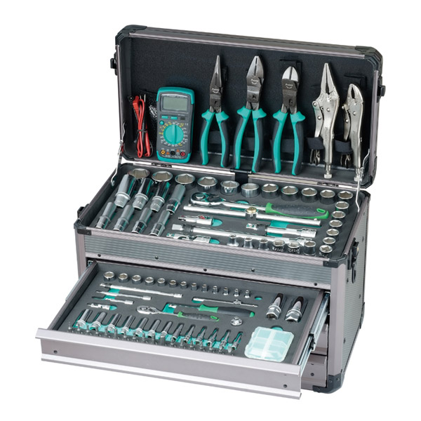 Prokit 소켓 세트(124pcs), 선반 서랍(3 Set)