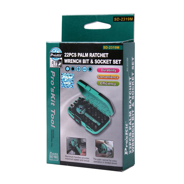 Prokit 렌치/소켓 세트(22pcs) / 렛치