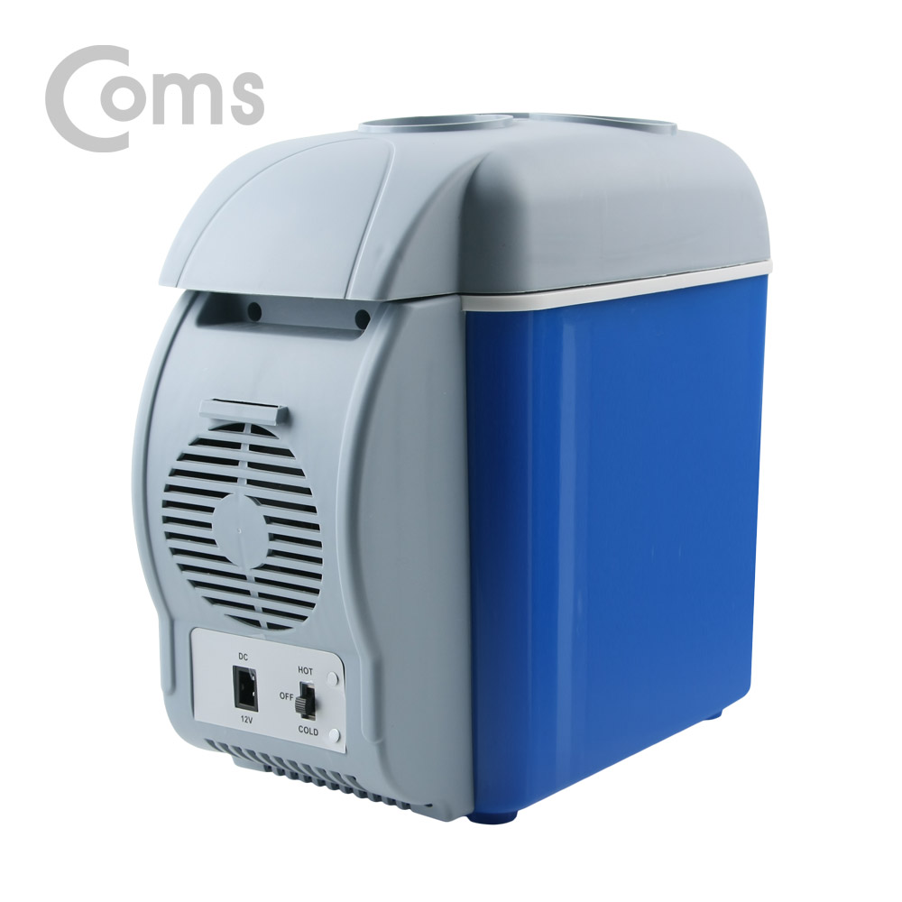 Coms 차량용 냉온장고 / 온열 60도 / 휴대용 / 7.5L (DC 12V 시가전원) / 시가잭(시거잭)