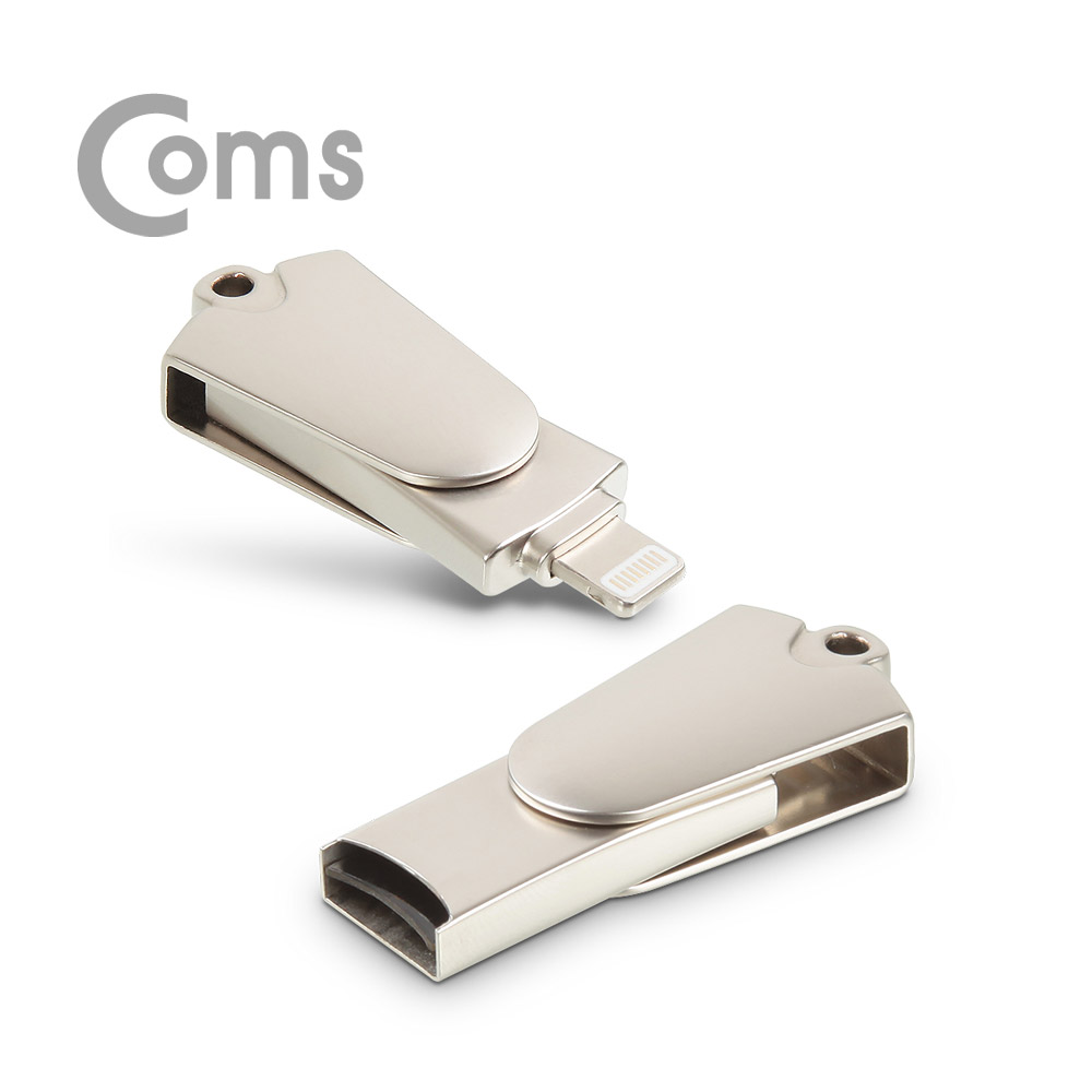 Coms iOS 스마트폰 USB OTG 메모리 카드리더기