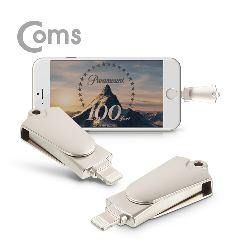 Coms iOS 스마트폰 USB OTG 메모리 카드리더기