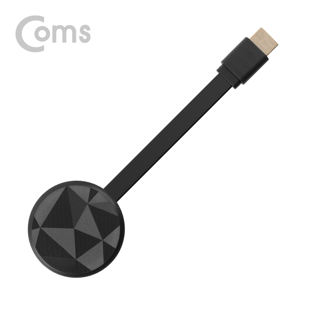 Coms 스마트폰 무선 MHL 동글 Miracast/DLNA 지원 (iOS11 미러링지원)