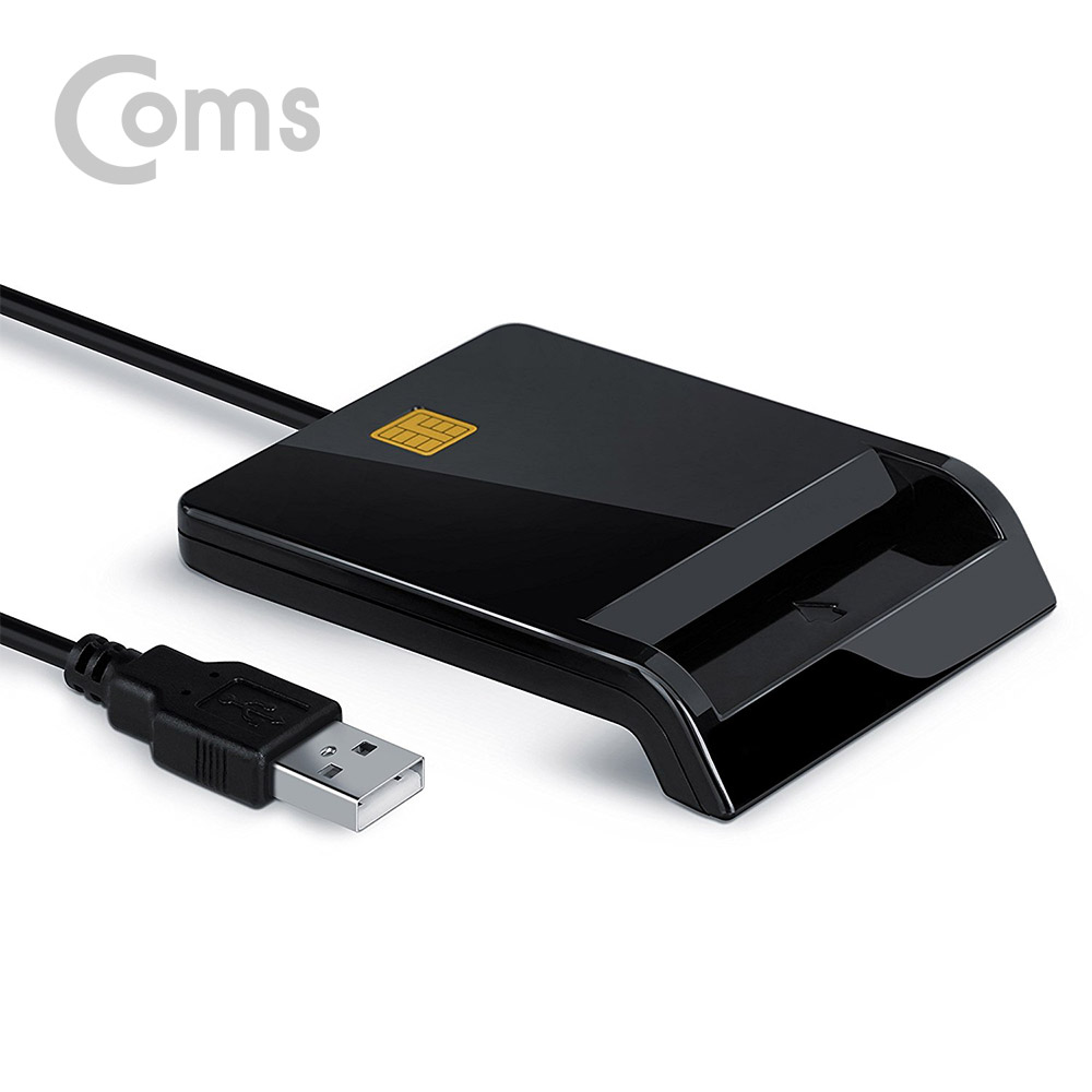 Coms Manhattan USB 2.0 스마트 카드(IC카드) 리더기