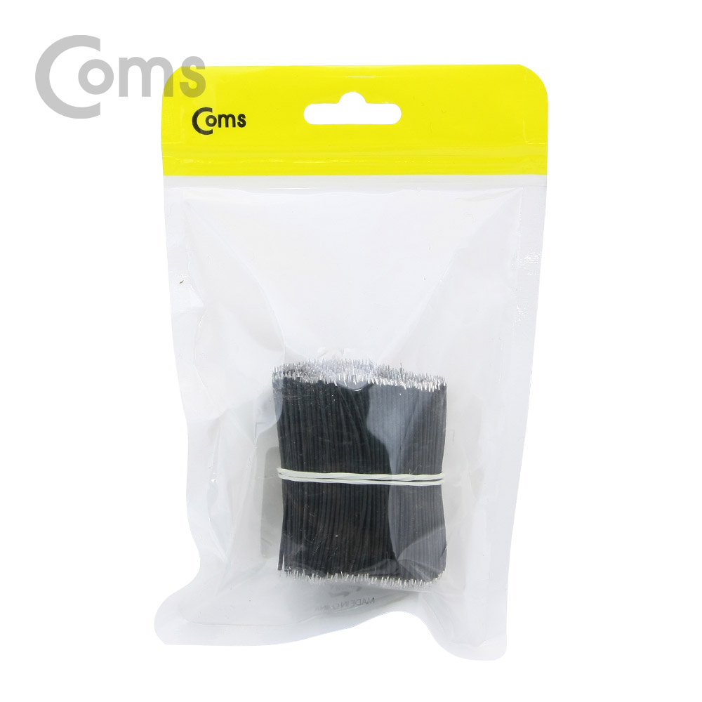 Coms 점퍼 / 점퍼선 Black 3.5cm / 900ea