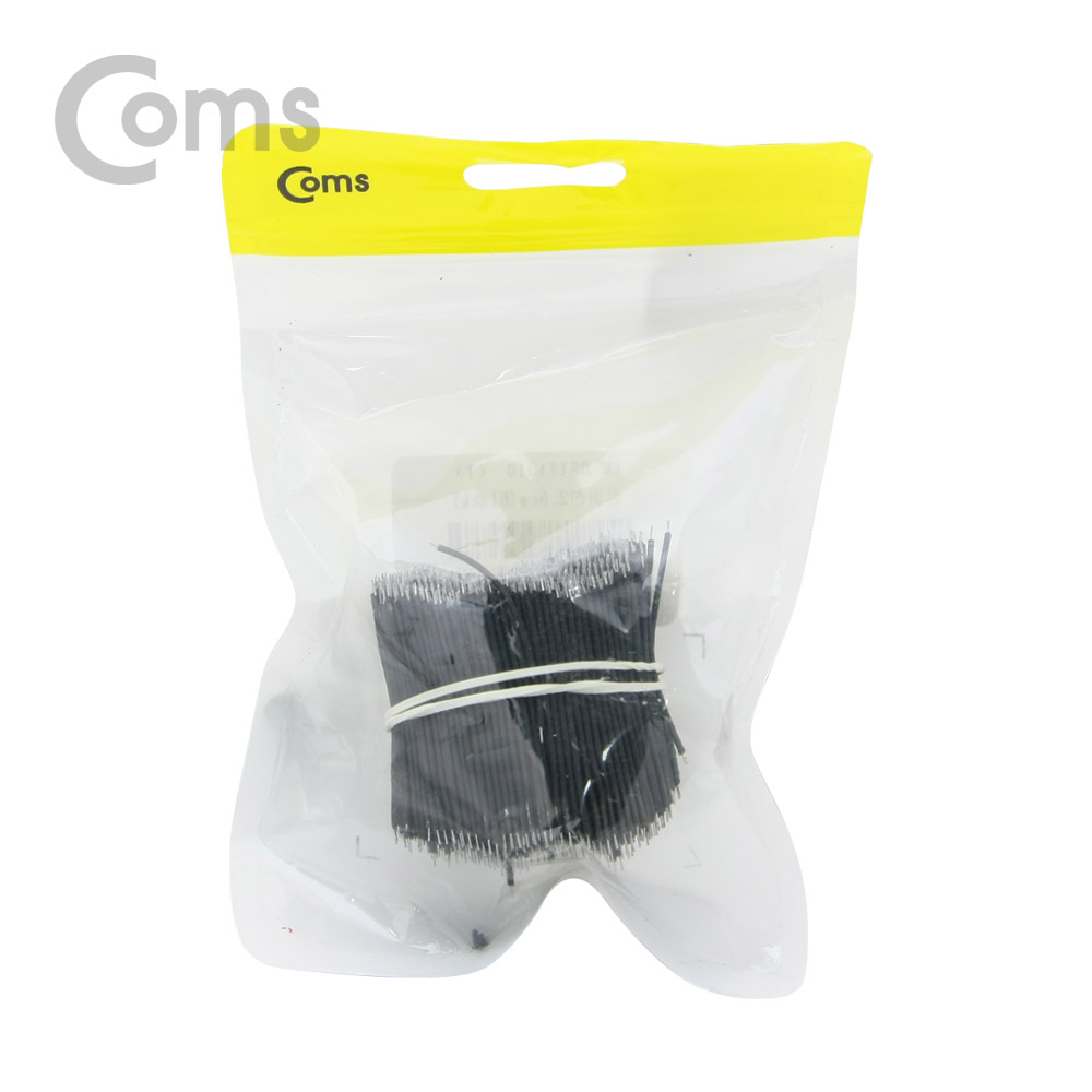 Coms 점퍼 / 점퍼선 Black 2.5cm / 900ea