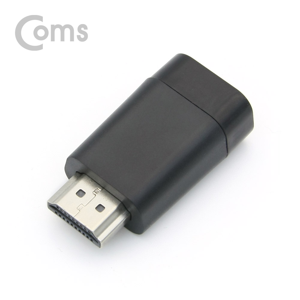 Coms HDMI 컨버터(HDMI -> VGA) 오디오 미지원