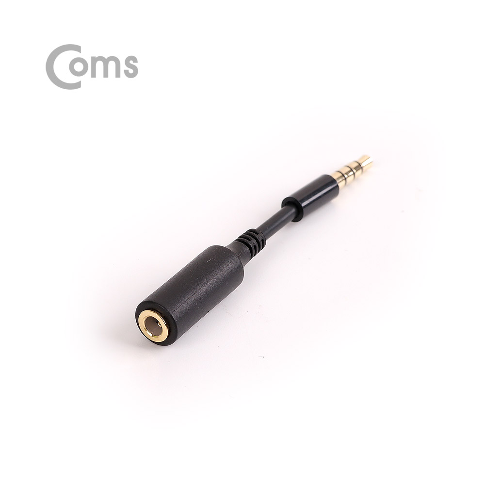 Coms 스테레오 연장 젠더(3.5 M/F) 4극 70mm/Stereo