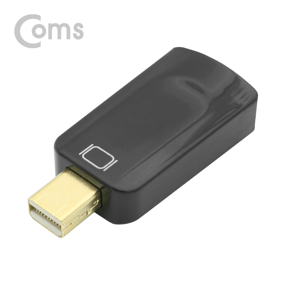 Coms 디스플레이 포트 컨버터 MDP(M)/HDMI(F) Mini DP to HDMI/DisplayPort