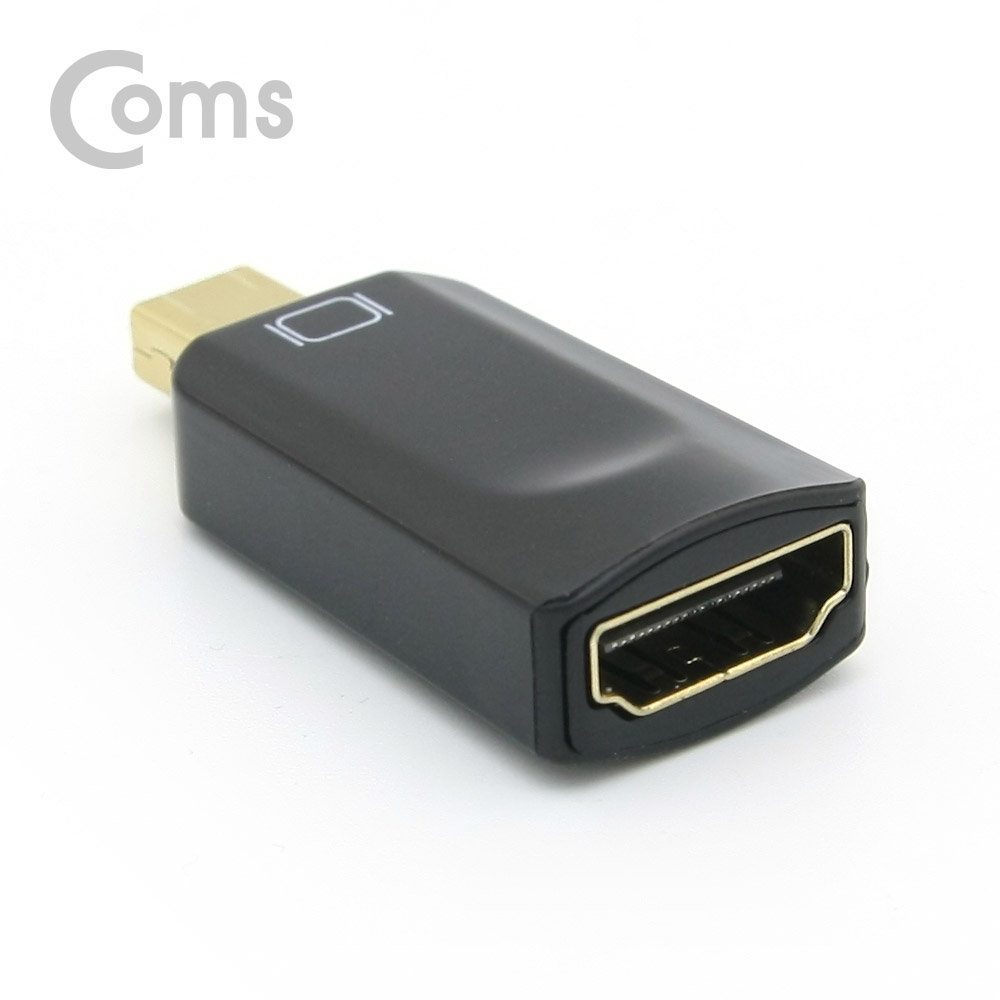 Coms 디스플레이 포트 컨버터 MDP(M)/HDMI(F) Mini DP to HDMI/DisplayPort