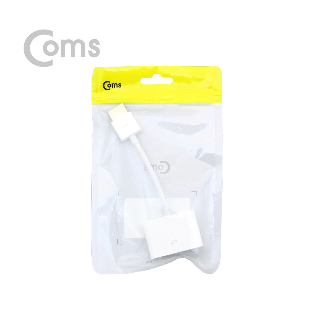 Coms HDMI 컨버터(HDMI -> DVI) 12cm