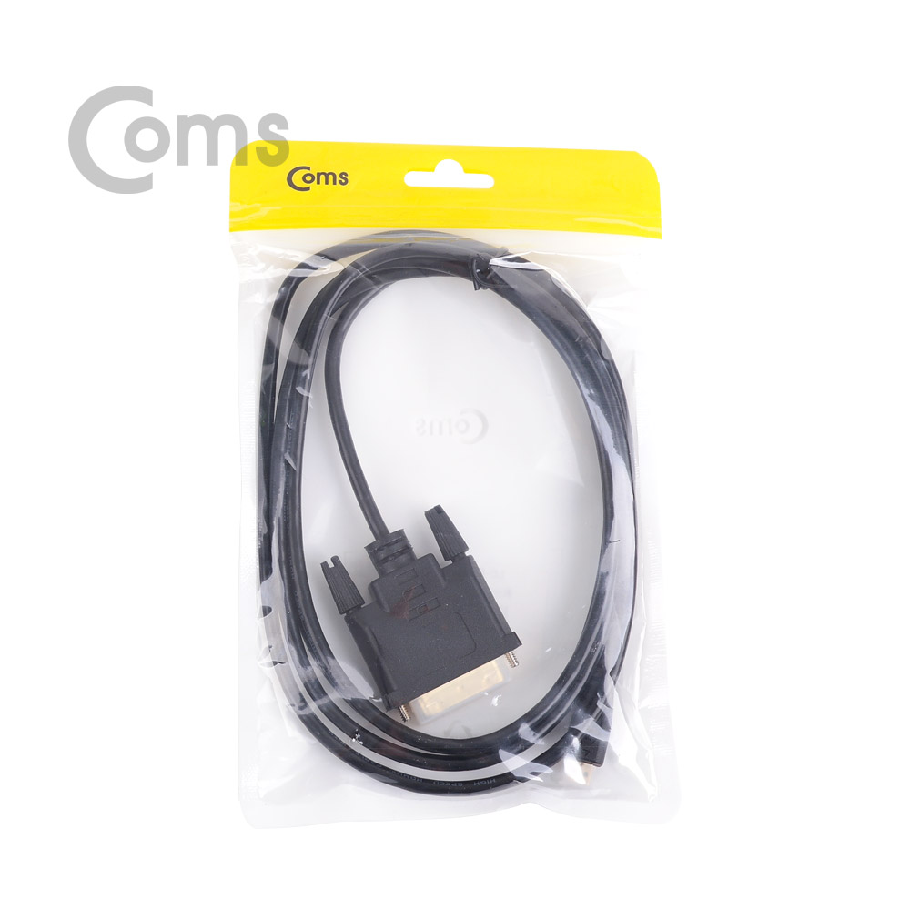 Coms Micro HDMI/DVI 케이블 1.8M (Micro HDMI/DVI-D Dual)