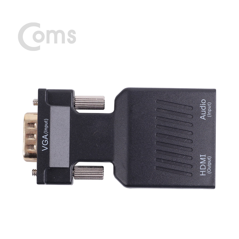 Coms HDMI 컨버터(VGA to HDMI) / 오디오 지원