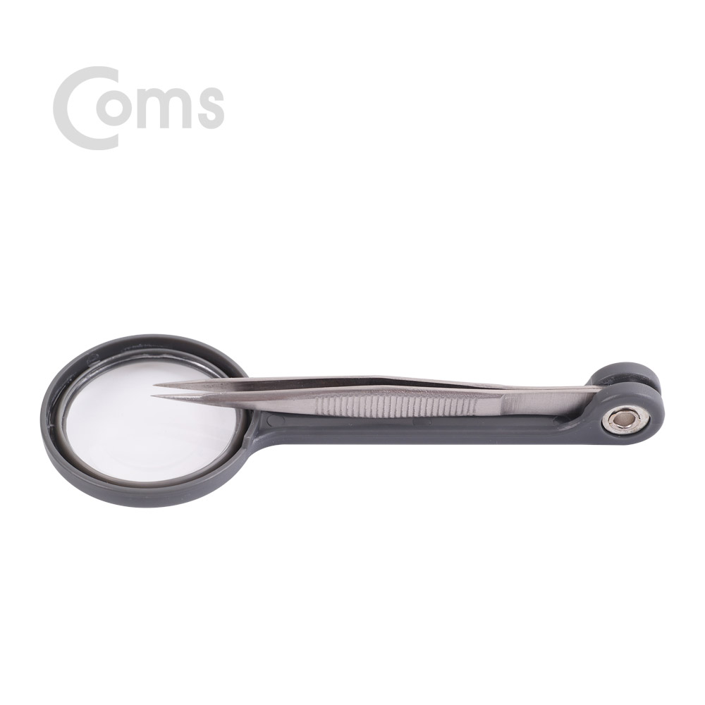Coms 확대경(핀셋) /렌즈 직경 약 25mm, 8배율