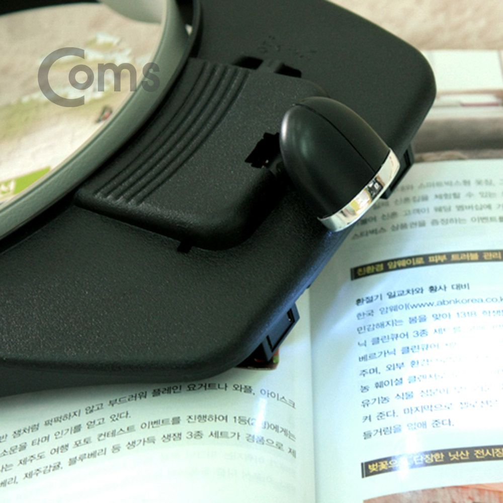 Coms 확대경(헤드라이트), 1.2/1.8/2,5/3.5 X Power