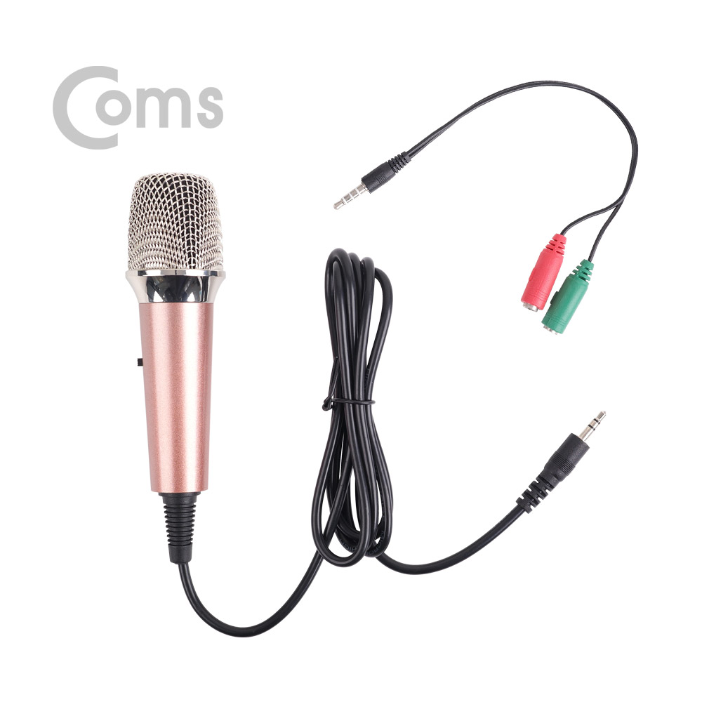 Coms 스테레오 마이크 - 이어폰/마이크 연장케이블/Stereo