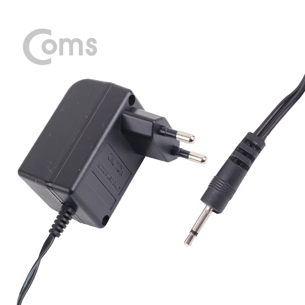 Coms 아답터 (일반형) DC 9V, 400mA - Mono/2.5Ø