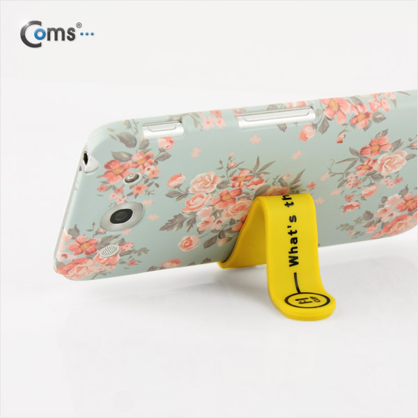 Coms 케이블 오거나이저(버튼형), Yellow