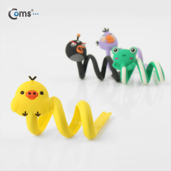 Coms 케이블 오거나이저(Flexible형/캐릭터) 병아리