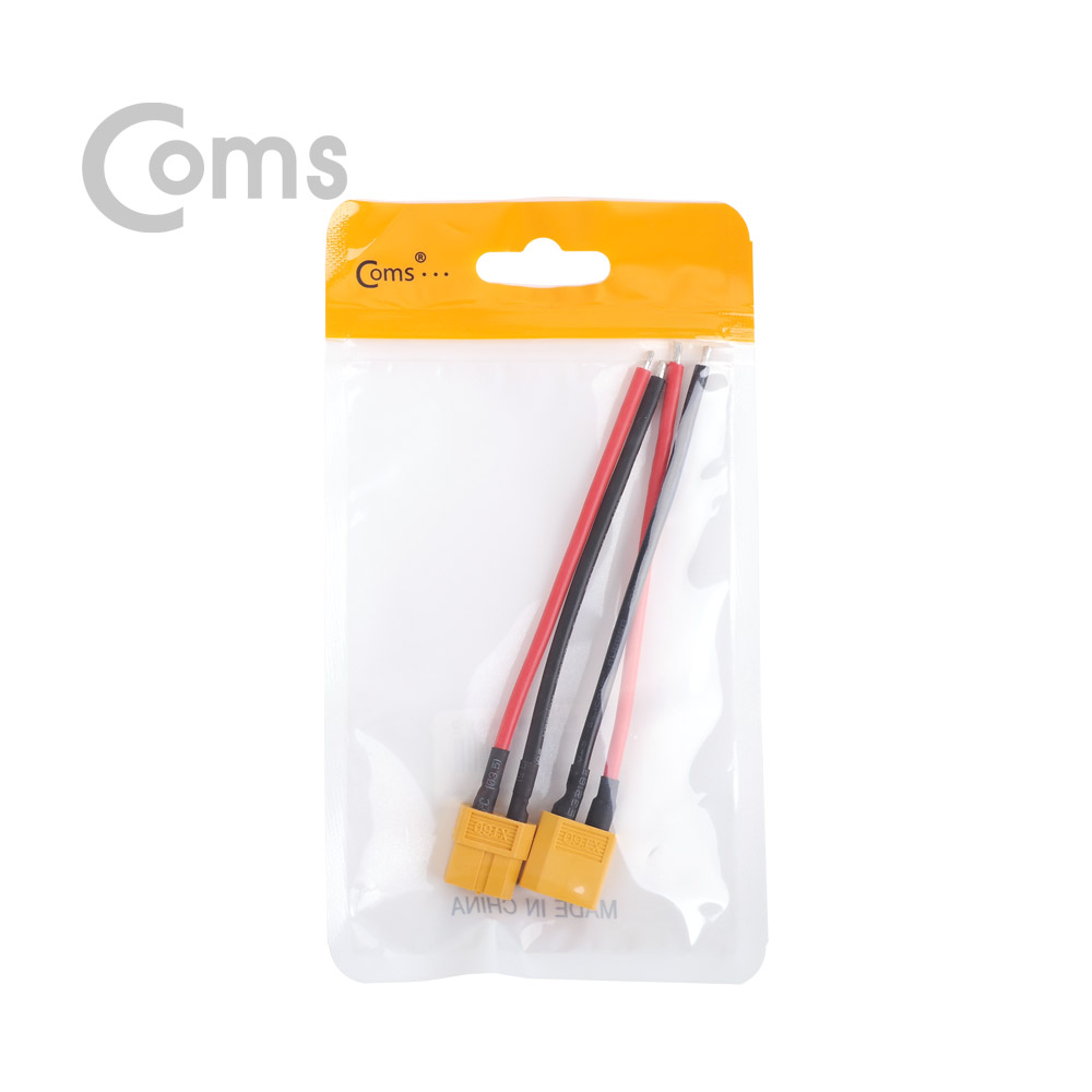 Coms DC 전원 케이블(제작용) 중, 점퍼선 2선 / Red-Black / 10cm
