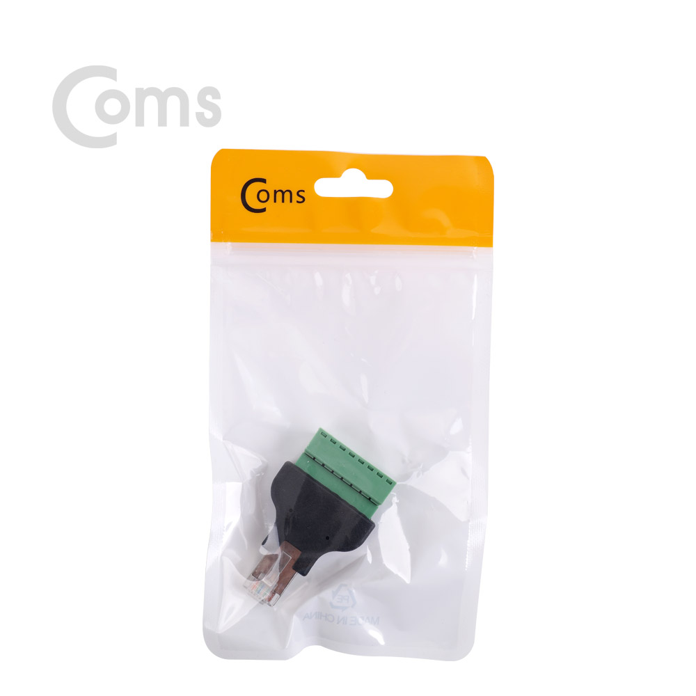 Coms 터미널 변환(RJ45) RJ45 M/8Pin 터미널