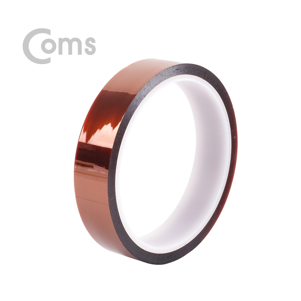 Coms 캡톤테이프 2cm / 폴리이미드 필름 / 고온 내열