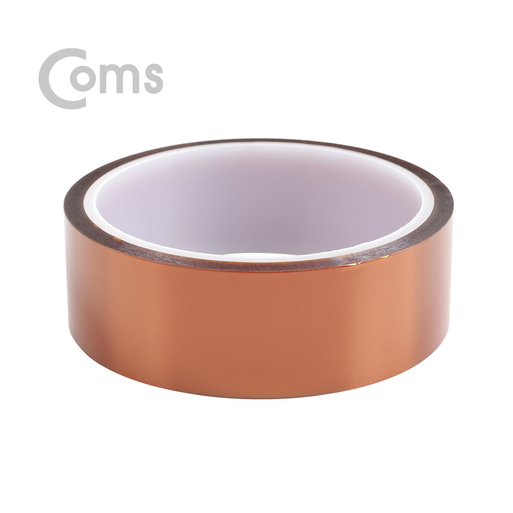 Coms 캡톤테이프 3cm / 폴리이미드 필름 / 고온 내열