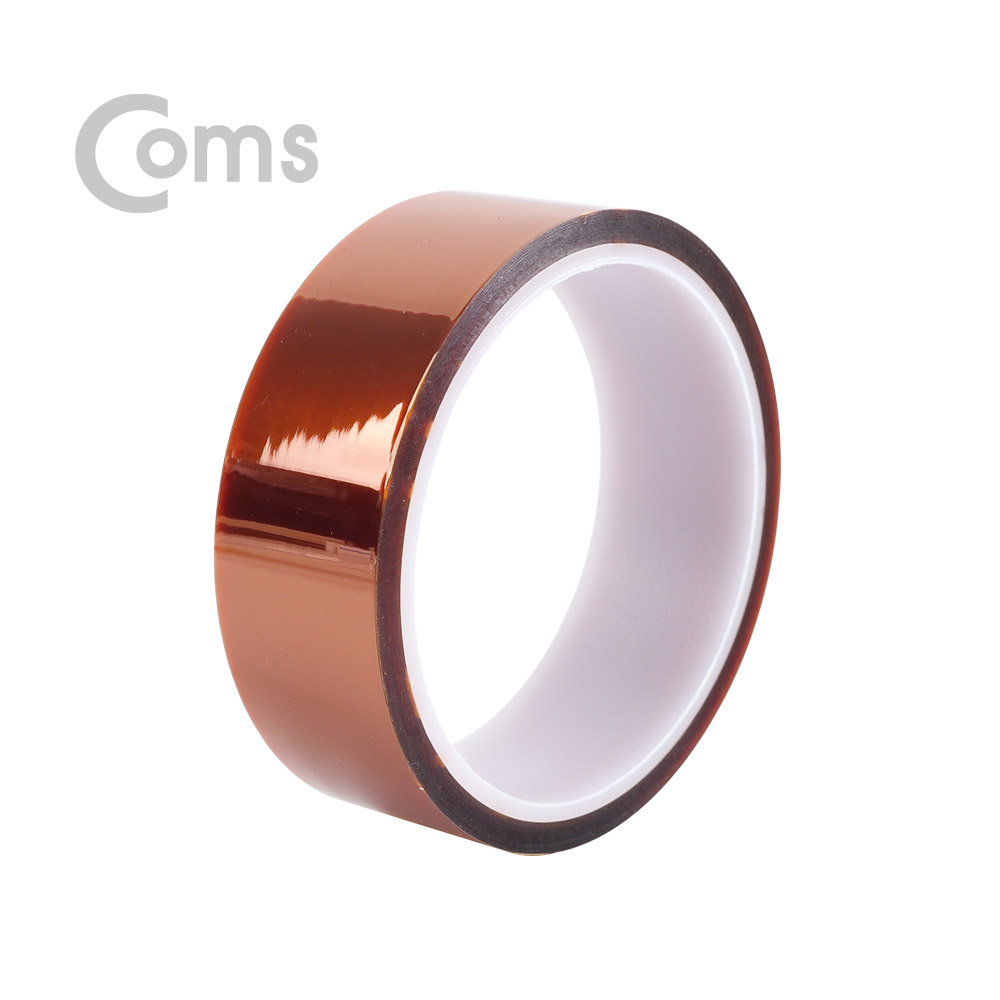 Coms 캡톤테이프 3cm / 폴리이미드 필름 / 고온 내열