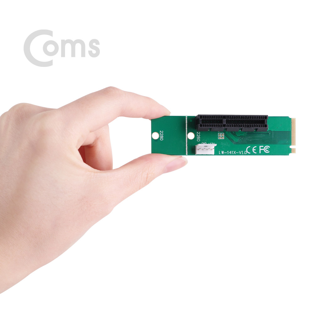 Coms SSD 컨버터(PCI Express 4배속)