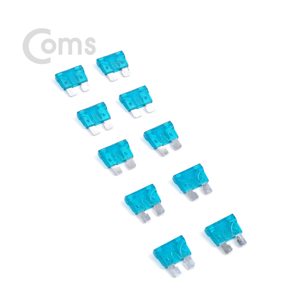 Coms 휴즈(차량용) Blue, 15A / 퓨즈