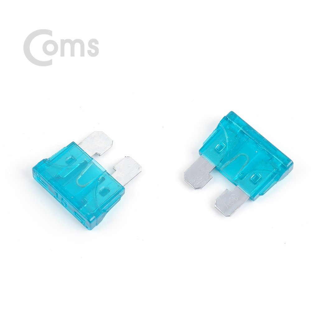 Coms 휴즈(차량용) Blue, 15A / 퓨즈