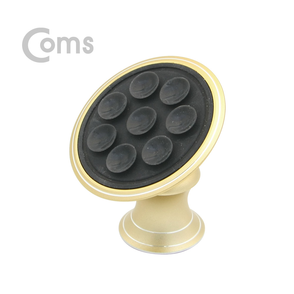 Coms 흡착형 스마트폰 스탠드 / 대시보드 및 유리고정 / 고정자석 / 360도 회전