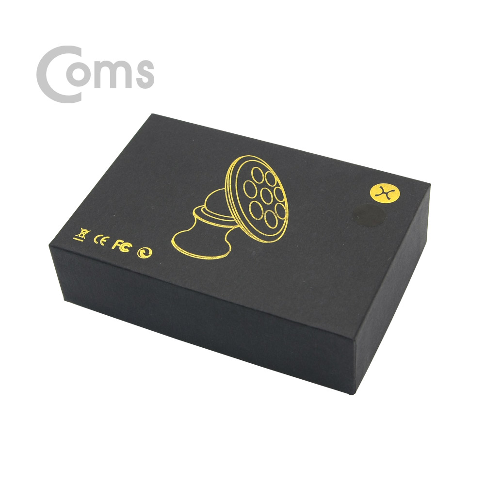 Coms 흡착형 스마트폰 스탠드 / 대시보드 및 유리고정 / 고정자석 / 360도 회전