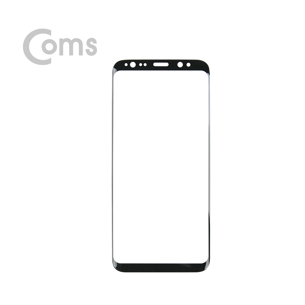 Coms 스마트폰 보호필름 Note 8/Black/갤럭시