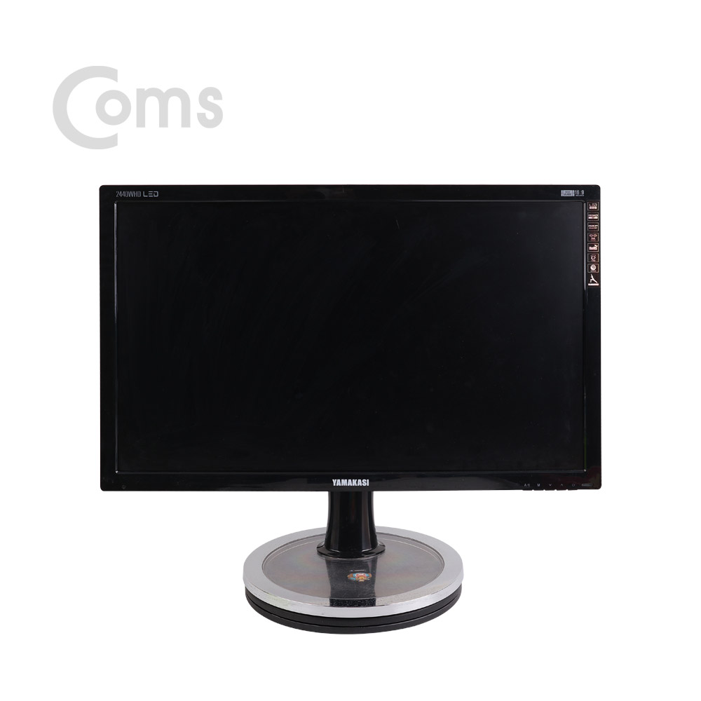 Coms 다용도 회전 스탠드 250mm / 모니터 회전 / 회전판