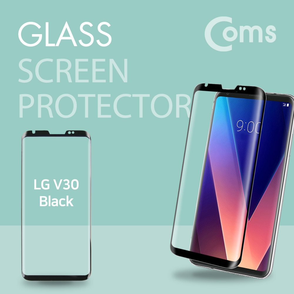 Coms 스마트폰 보호필름 LG V30/Black