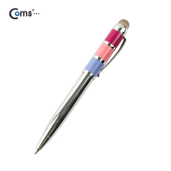 Coms 터치펜 정전식(Fiber/볼펜형) Colorful