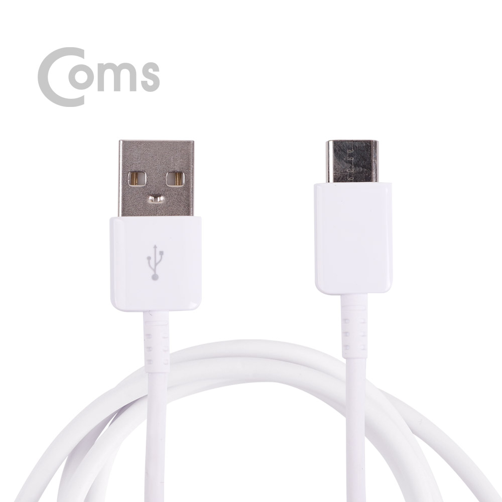 Coms USB 3.1(Type C) 케이블(USB), White