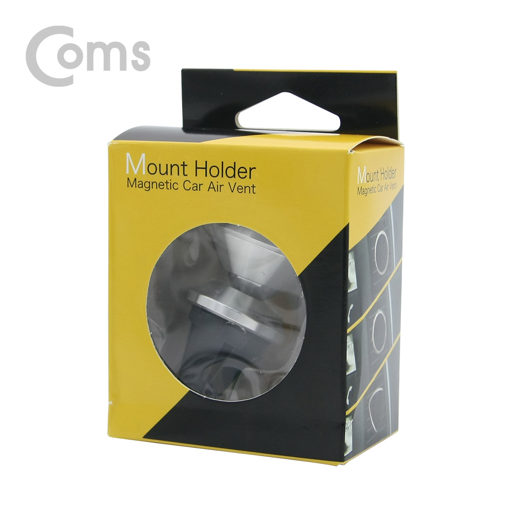 Coms 스마트폰 거치대 - 송풍구 설치형, 마그네틱