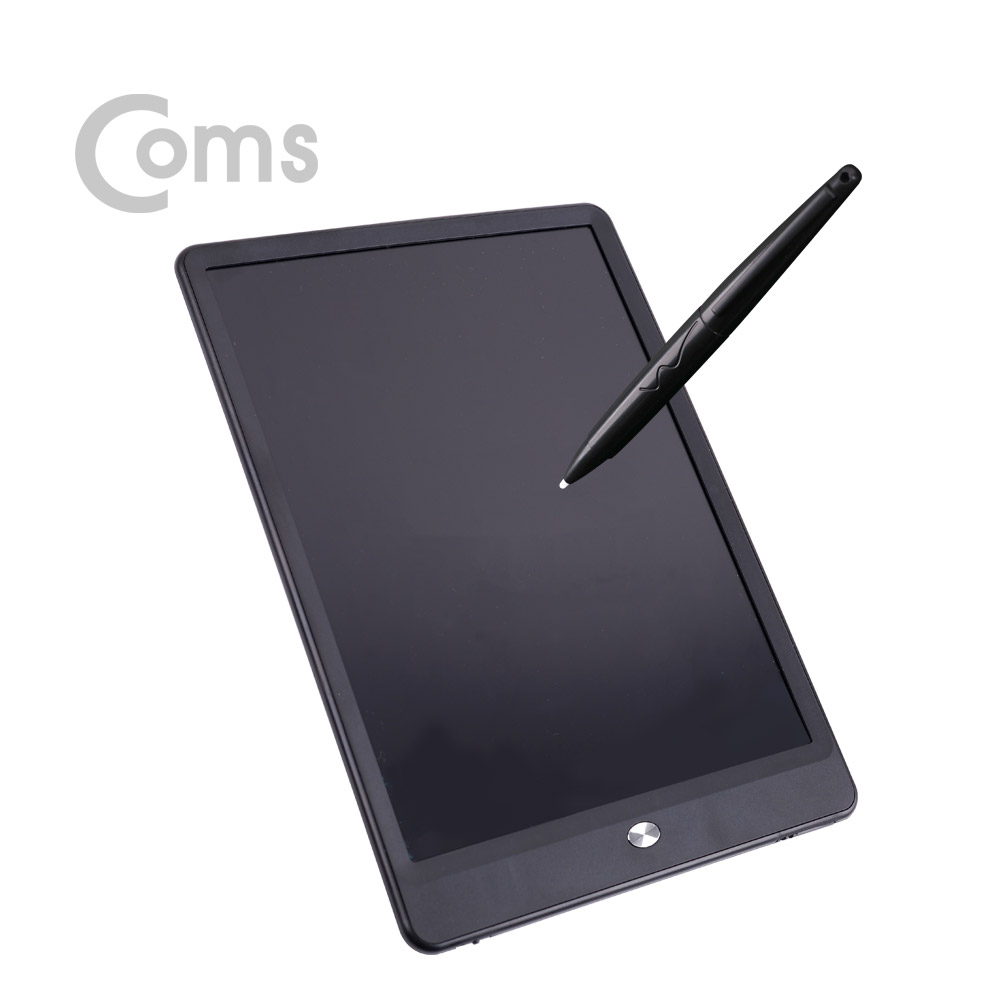 Coms 메모보드 / 전자노트 10형 LCD, Black